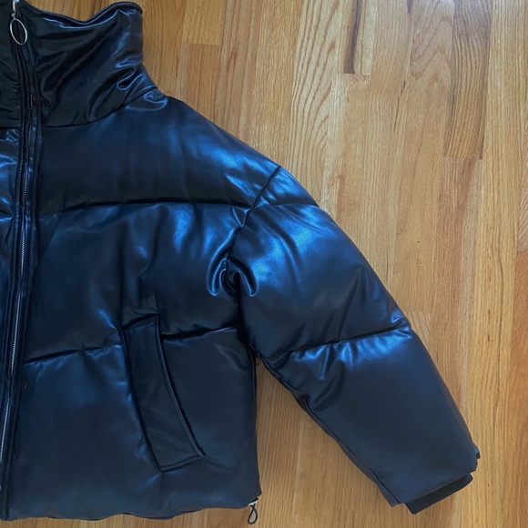 Rebecca Minkoff Faux Leather Puffer - Picture 4 of 5